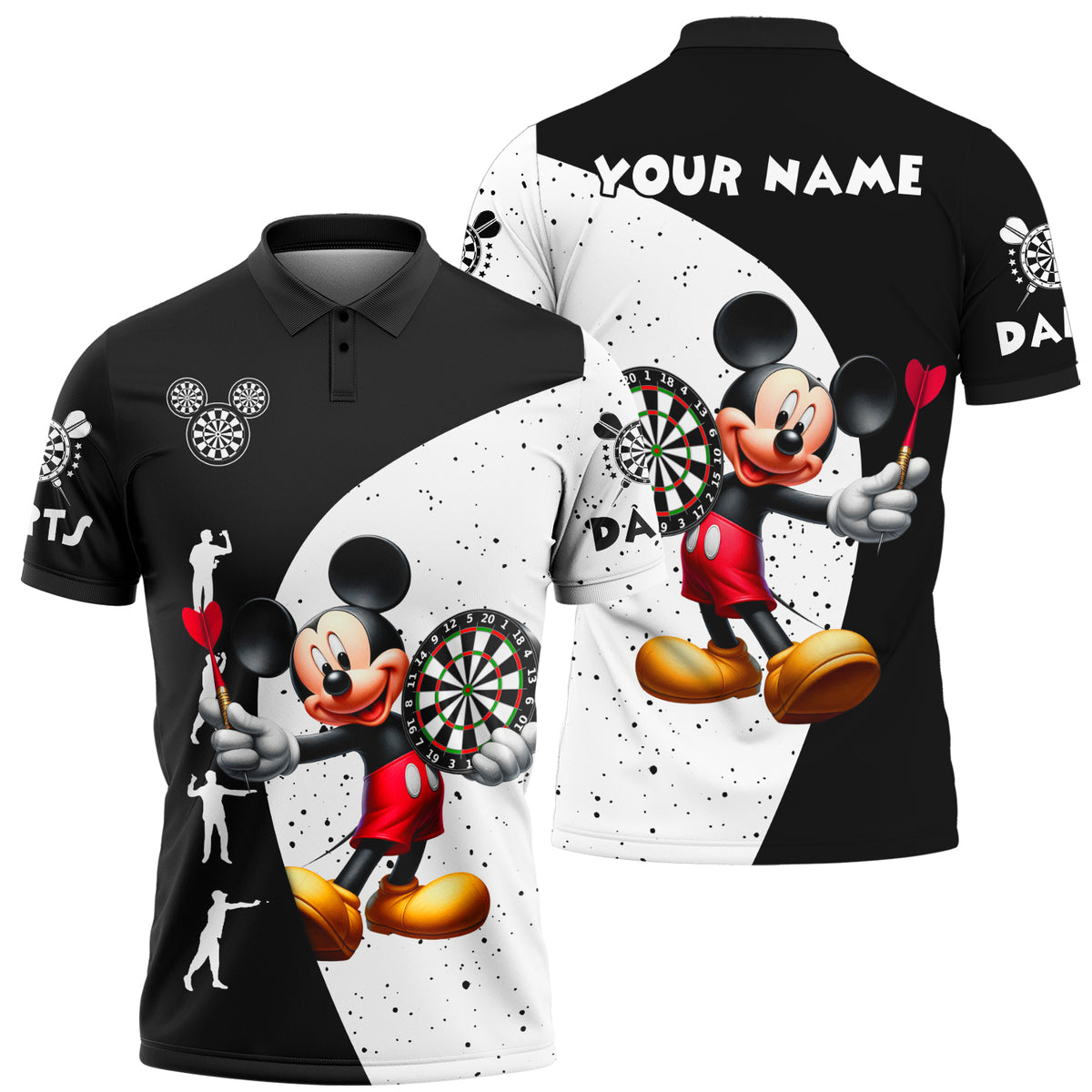 Personalized MK Darts Version All Over Printed Unisex Shirt QB130604