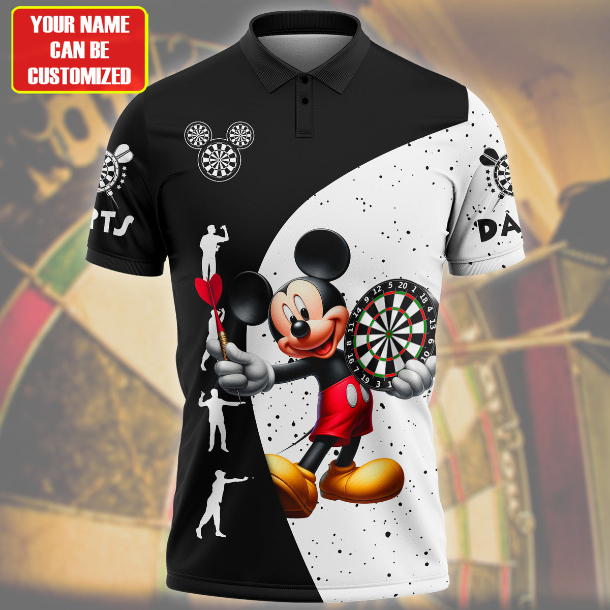 Personalized MK Darts Version All Over Printed Unisex Shirt QB130604