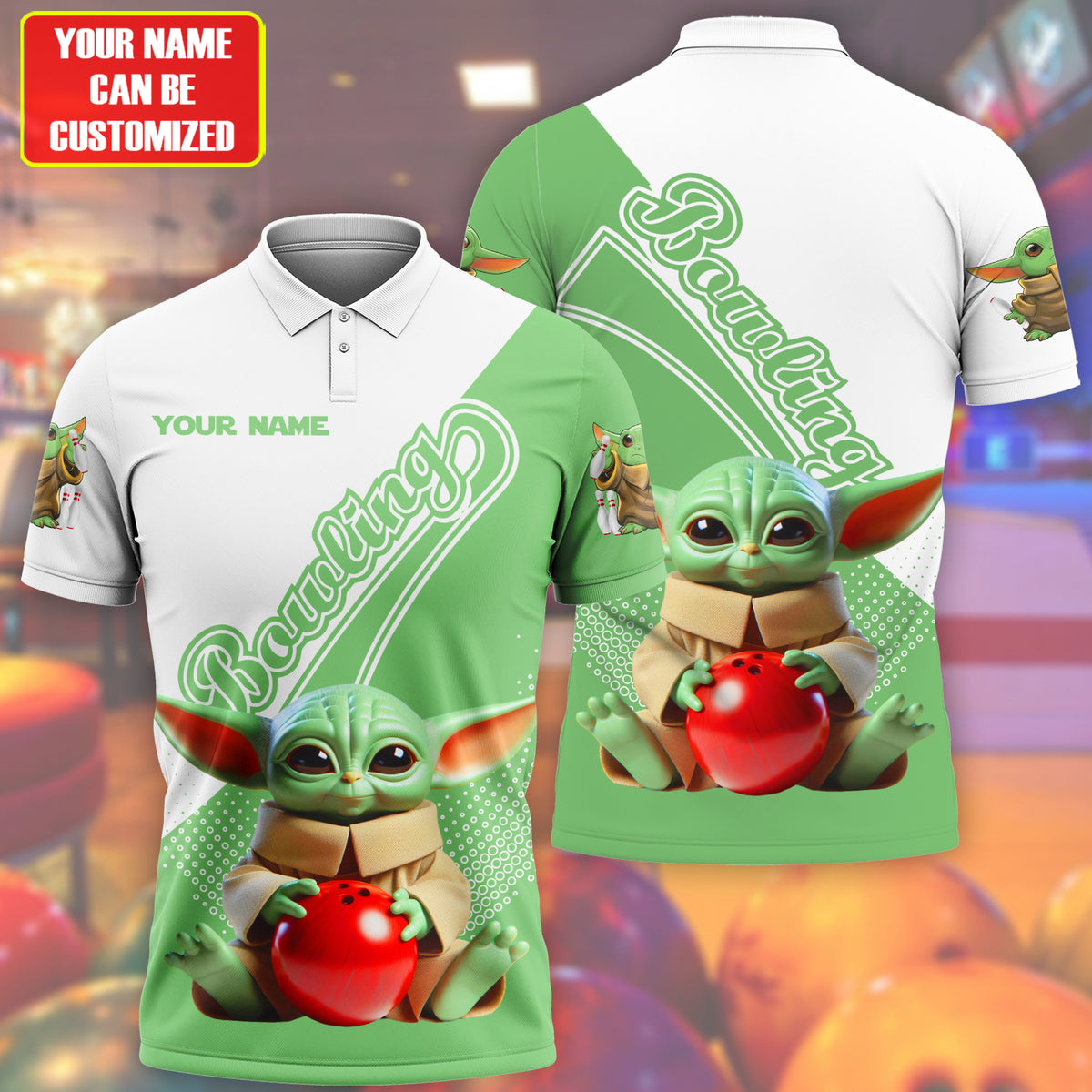 Personalized Name Gr Bowling All Over Printed Unisex Shirt QB130605