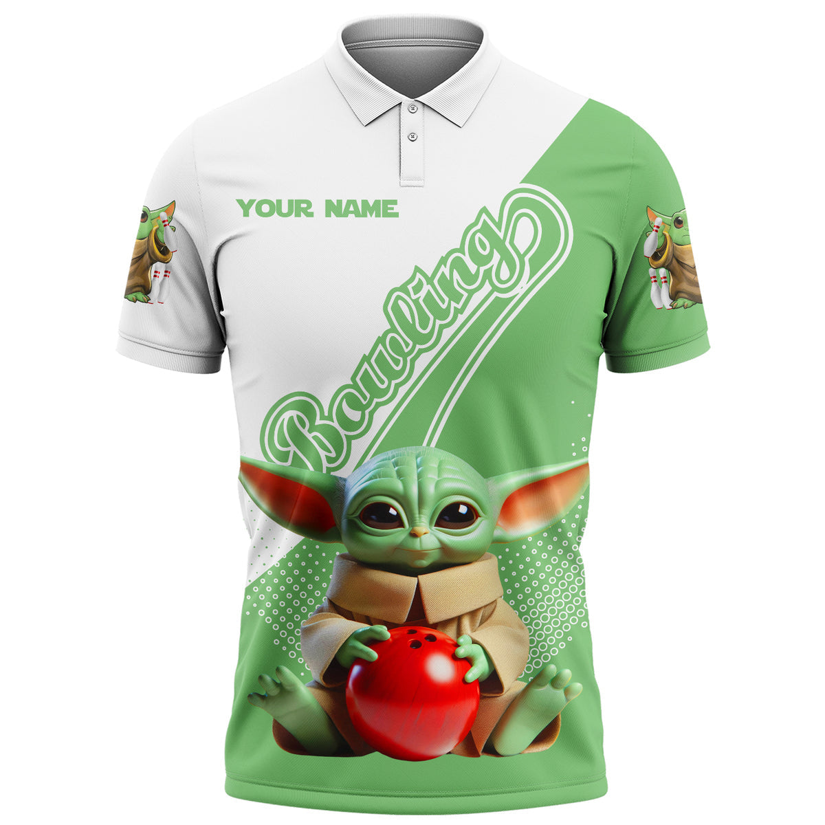 Personalized Name Gr Bowling All Over Printed Unisex Shirt QB130605