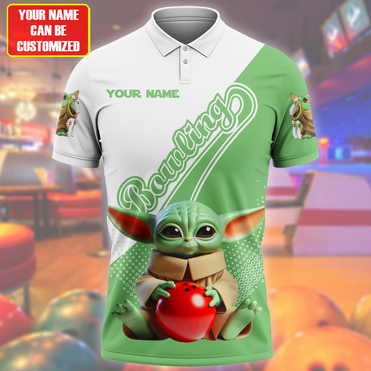 Personalized Name Gr Bowling All Over Printed Unisex Shirt QB130605
