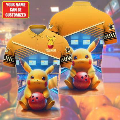 Personalized Name PK Bowling All Over Printed Unisex Shirt QB140503