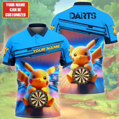 Personalized Name PK Darts All Over Printed Unisex Shirt QB140504