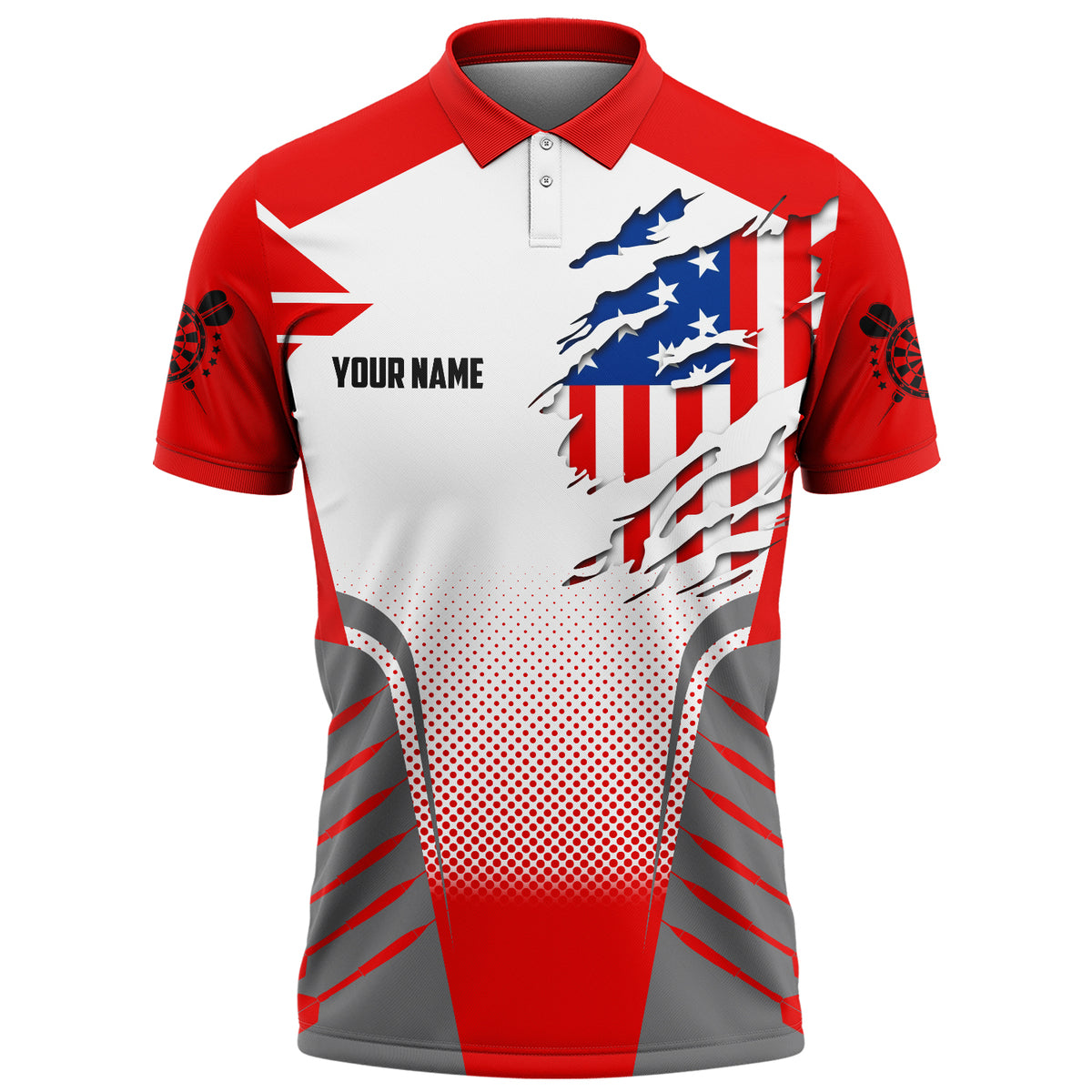 Personalized Darts All Over Printed Unisex Shirt QB140606