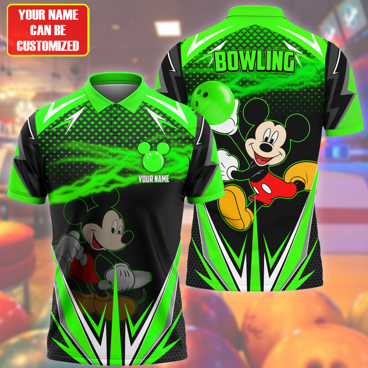 Personalized Name MK Bowling Green Version All Over Printed Unisex Shirt QB150402