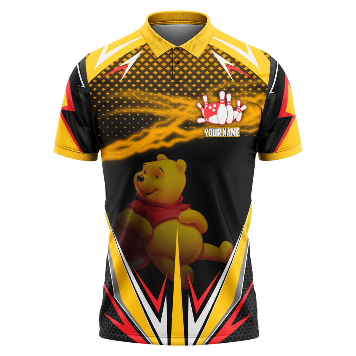 Personalized Name WTP Bowling All Over Printed Unisex Shirt QB150410