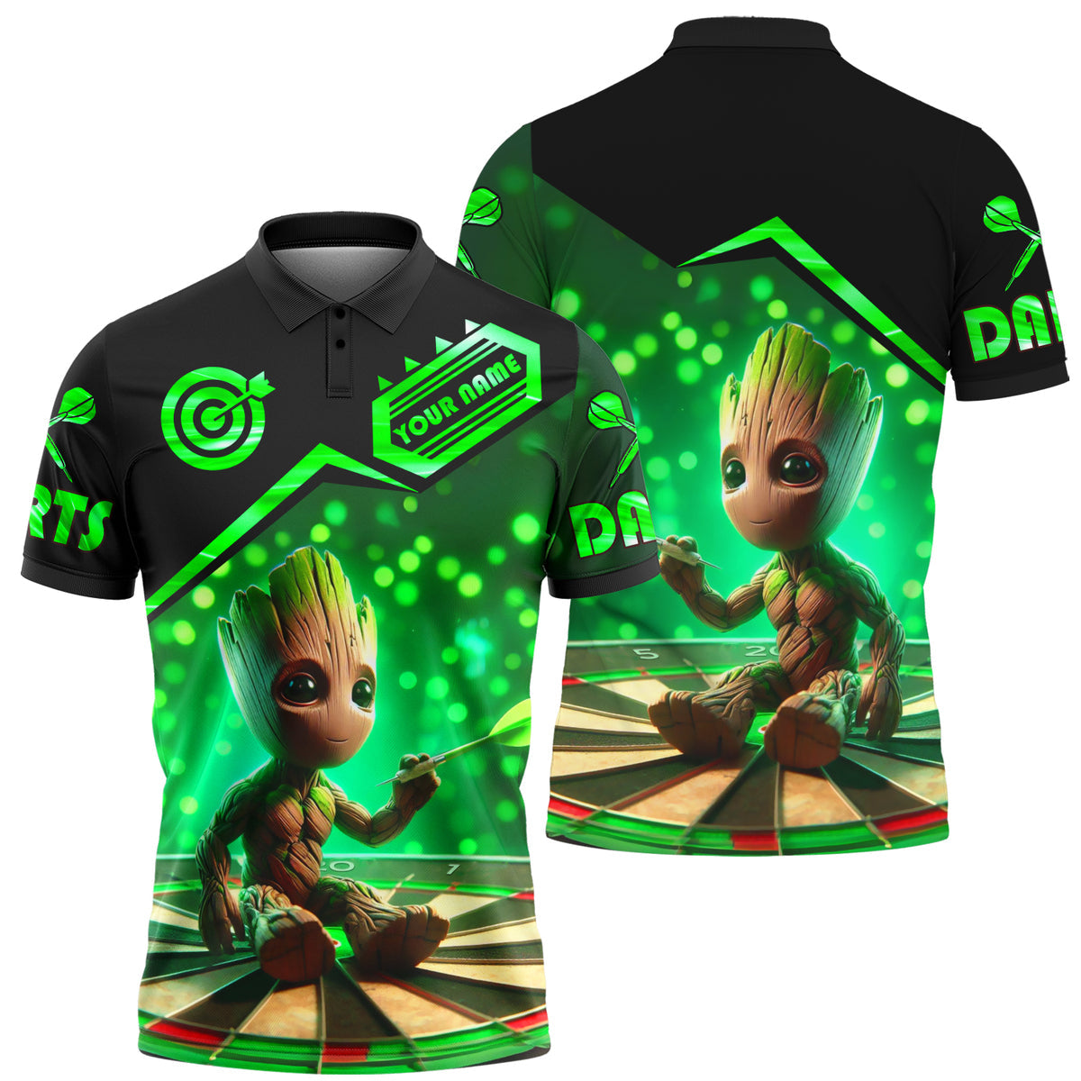 Personalized Name Gr Darts All Over Printed Unisex Shirt QB160501