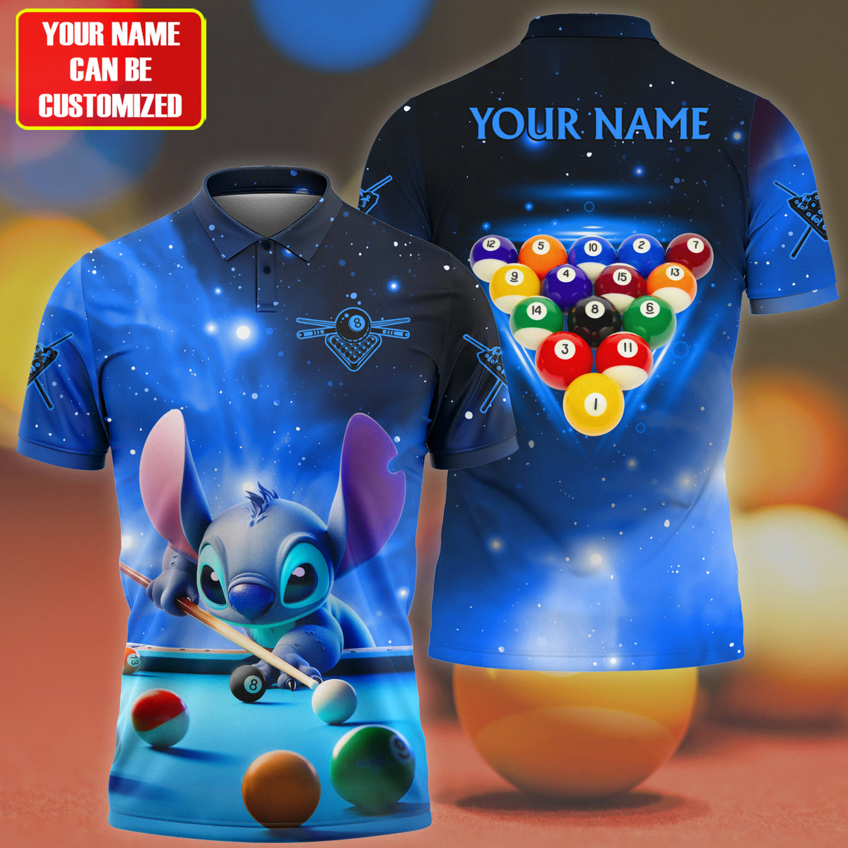 Personalized Name St Billiards All Over Printed Unisex Shirt QB180602