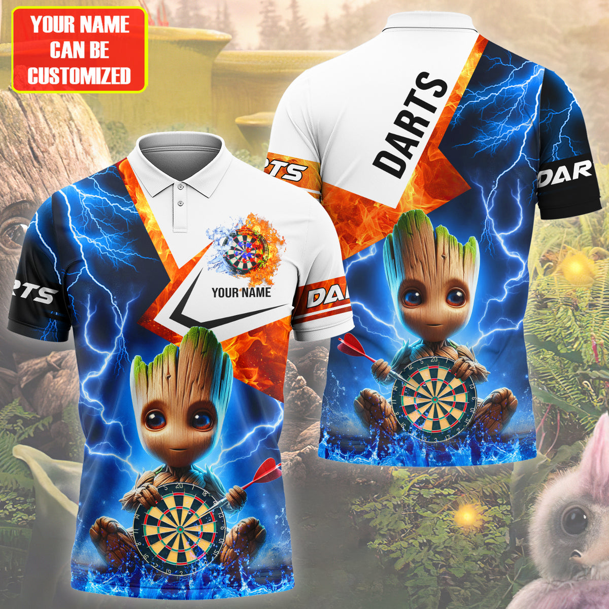 Personalized GR  Darts  All Over Printed Unisex Shirt QB190603