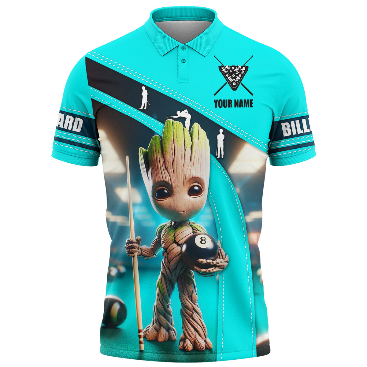 Personalized Name Gr Billiards All Over Printed Unisex Shirt QB200602