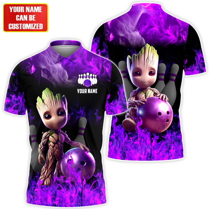 Personalized Name GR Bowling V2 All Over Printed Unisex Shirt QB210501