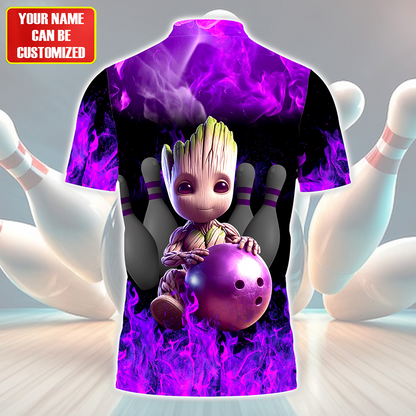 Personalized Name GR Bowling V2 All Over Printed Unisex Shirt QB210501