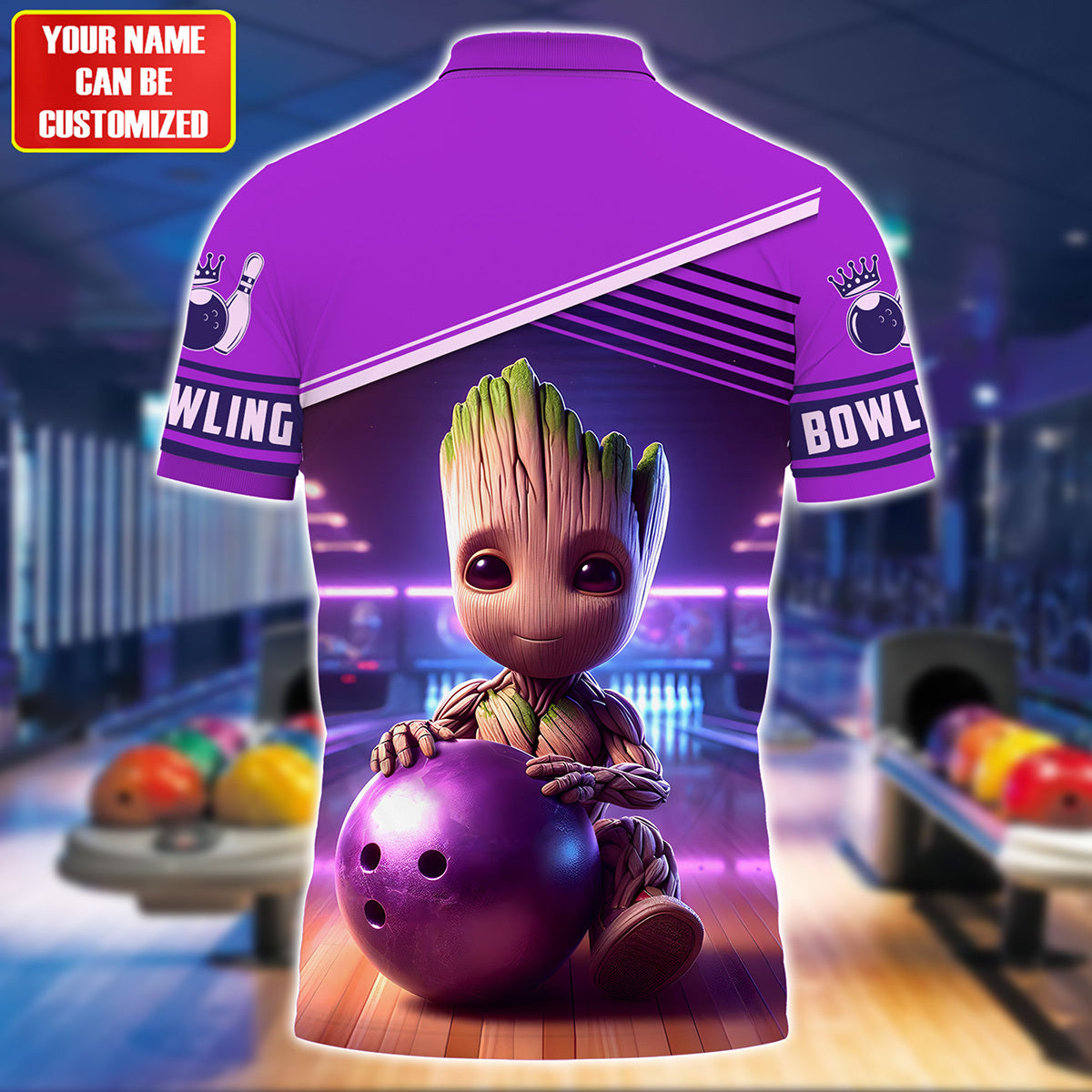 Personalized Name Gr Bowling All Over Printed Unisex Shirt QB210502