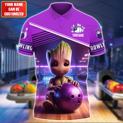 Personalized Name Gr Bowling All Over Printed Unisex Shirt QB210502