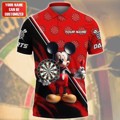 Personalized Name MK Darts All Over Printed Unisex Shirt QB210503