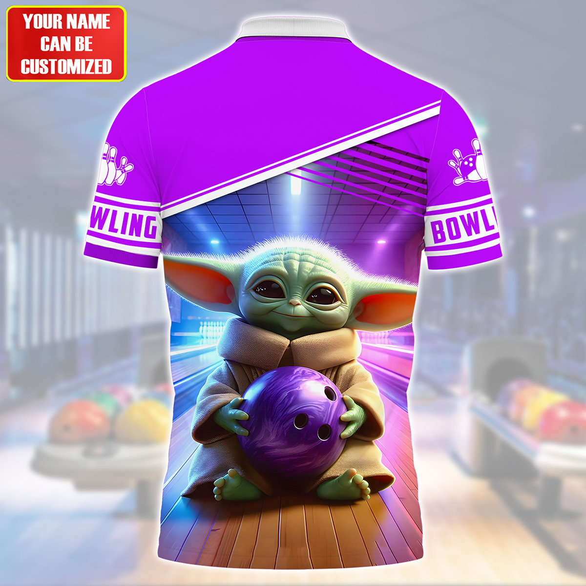 Personalized Name YD Bowling All Over Printed Unisex Shirt QB220501