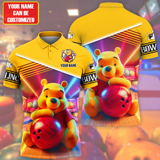 Personalized Name WTP Bowling All Over Printed Unisex Shirt QB240602