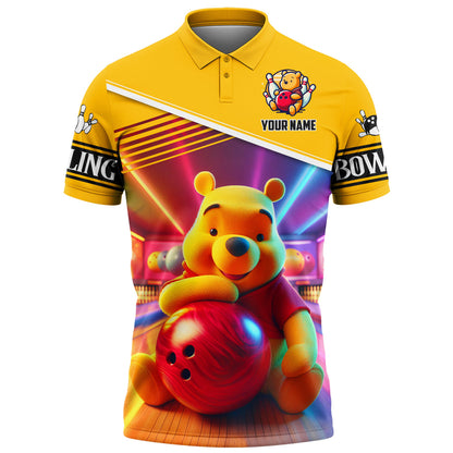 Personalized Name WTP Bowling All Over Printed Unisex Shirt QB240602