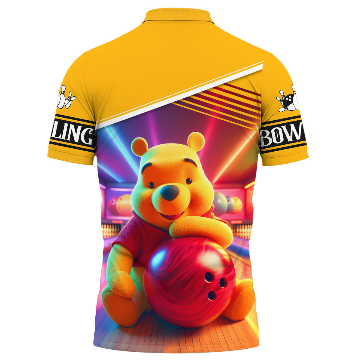 Personalized Name WTP Bowling All Over Printed Unisex Shirt QB240602