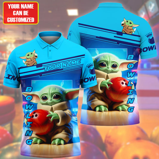 Personalized Name Yd Bowling All Over Printed Unisex Shirt QB240603