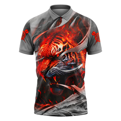 Personalized Name Tiger Darts All Over Printed Unisex Shirt QB260403