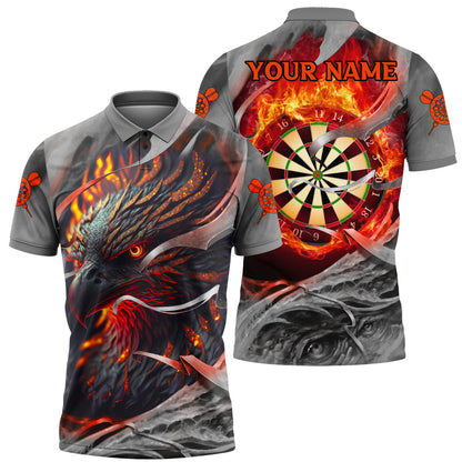 Personalized Name Phoenix Darts All Over Printed Unisex Shirt QB260404