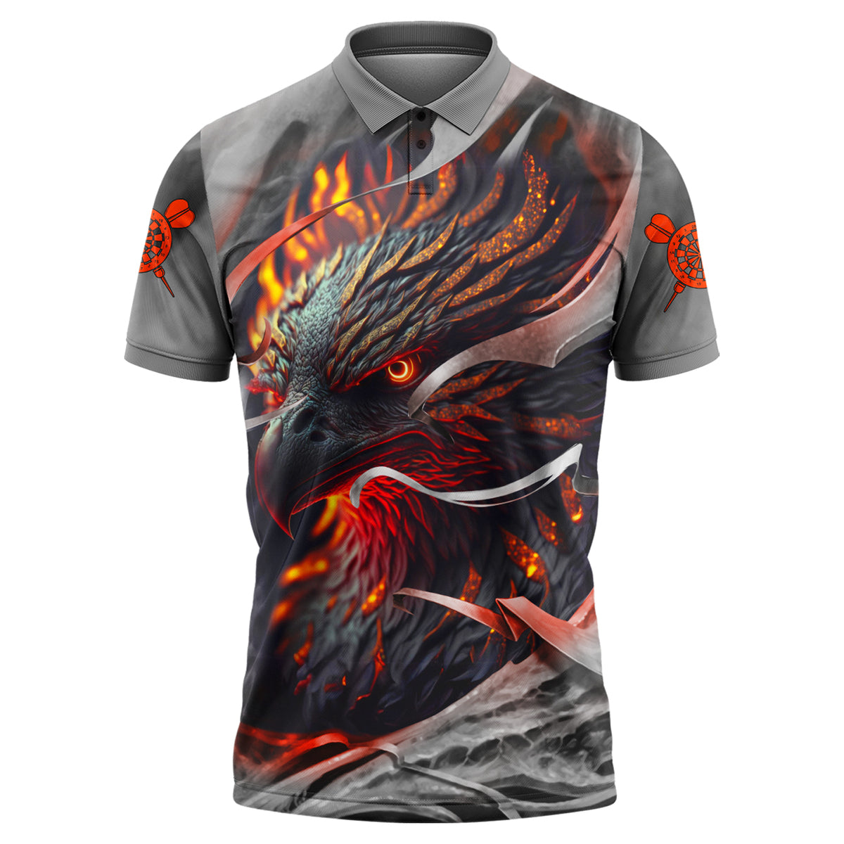 Personalized Name Phoenix Darts All Over Printed Unisex Shirt QB260404