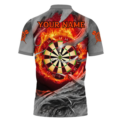 Personalized Name Phoenix Darts All Over Printed Unisex Shirt QB260404