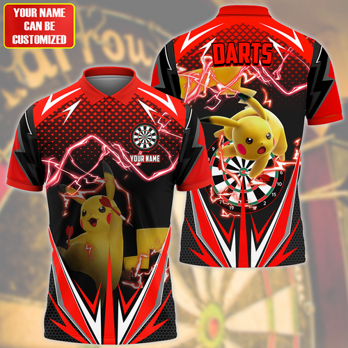 Personalized PK Darts Red Version All Over Printed Unisex Shirt QB270606