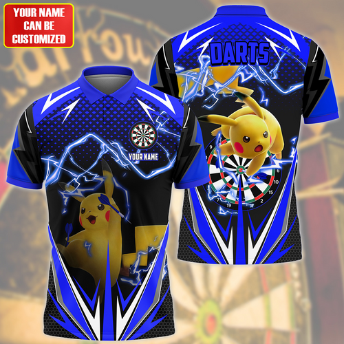 Personalized PK Darts Blue Version All Over Printed Unisex Shirt QB270606