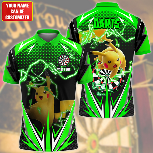 Personalized PK Darts Green Version All Over Printed Unisex Shirt QB270606