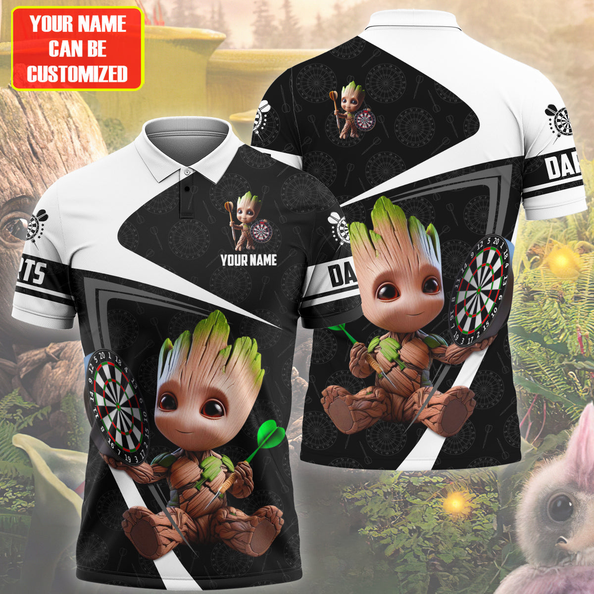 Personalized Name Gr Darts All Over Printed Unisex Shirt QB280401