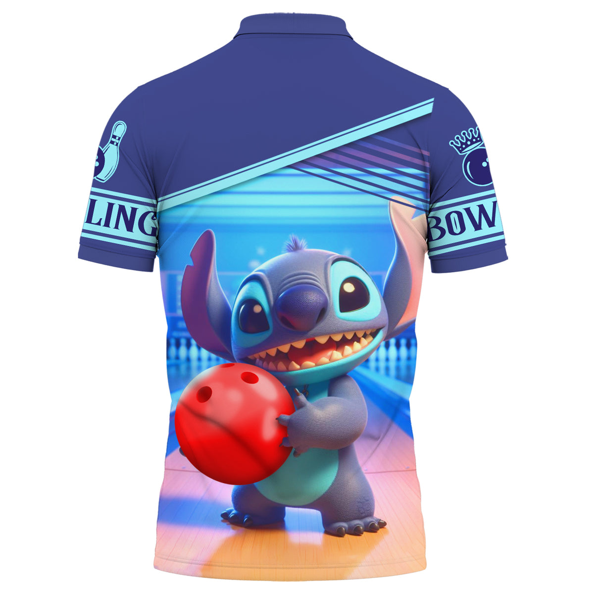 Personalized Name Bowling QB3 All Over Printed Unisex Shirt QB290306