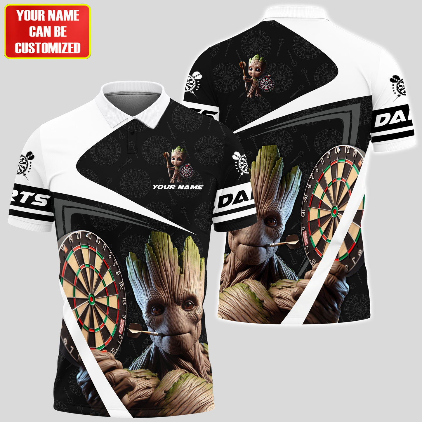 Personalized Name Gr Darts All Over Printed Unisex Shirt QB290308