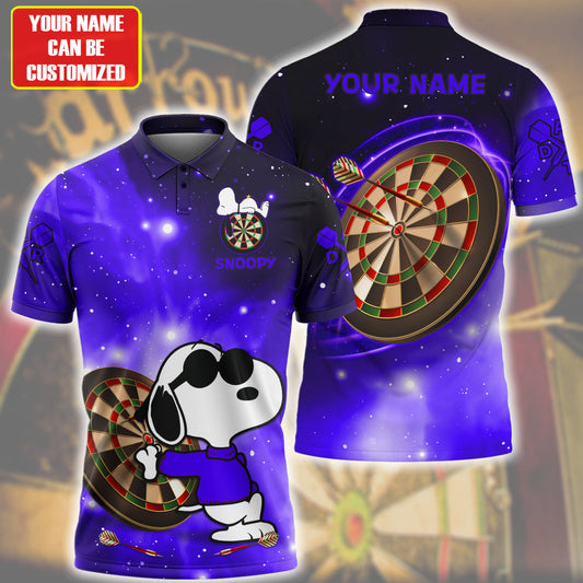 Personalized Name SNP Darts Blue Version All Over Printed Unisex Shirt QB300302