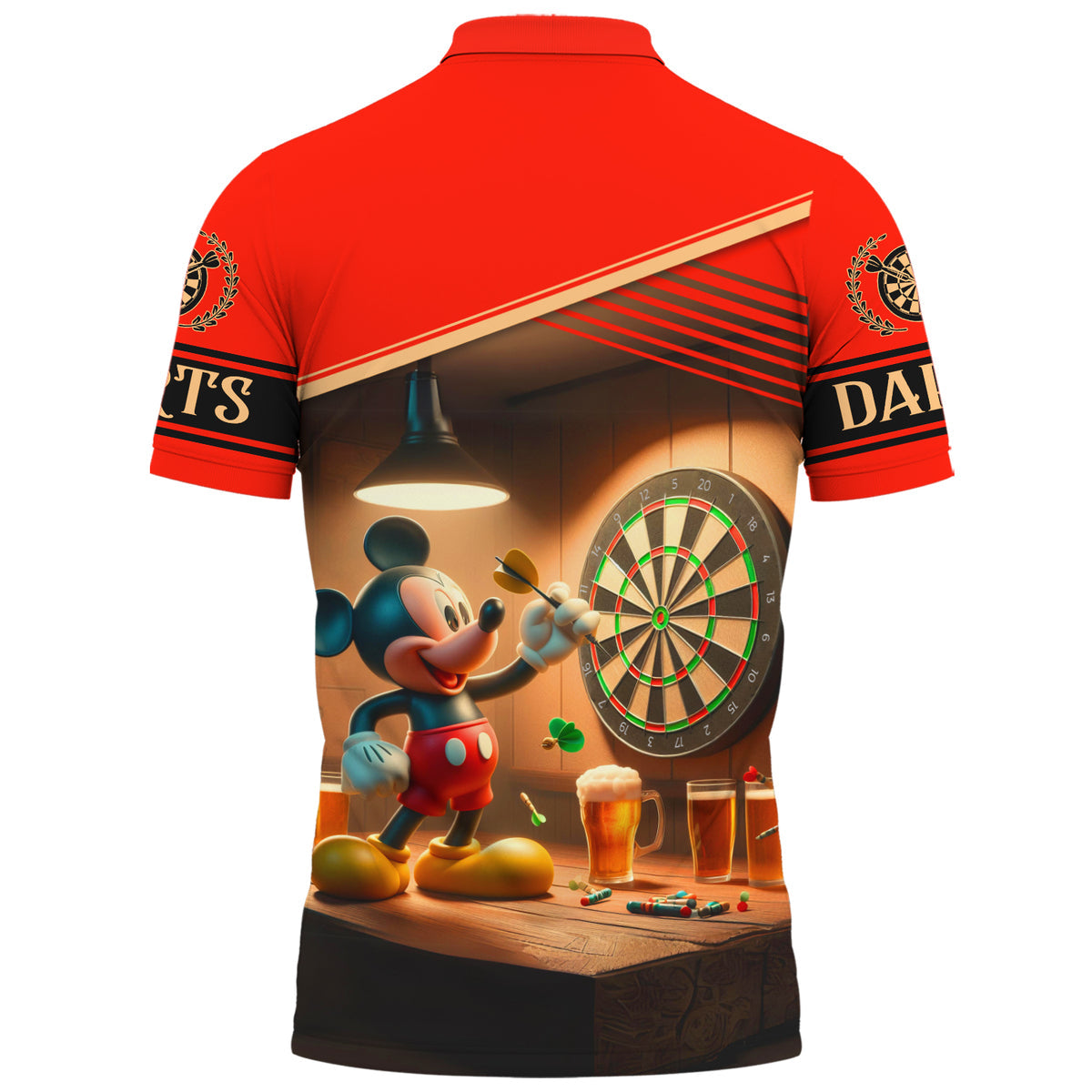 Personalized Name Mk Darts S4 All Over Printed Unisex Shirt S030505