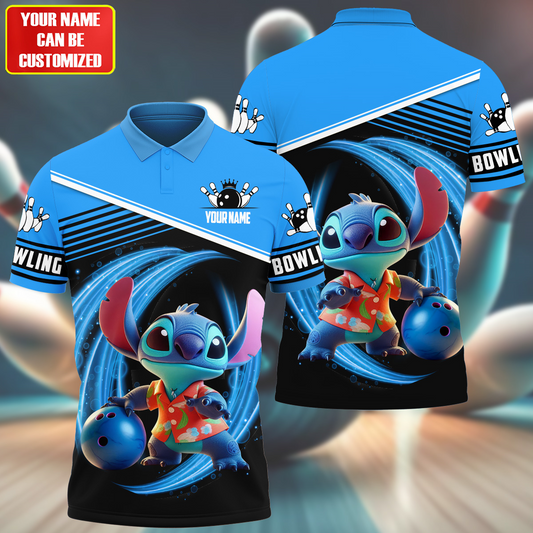 Personalized Name St Bowling S4 All Over Printed Unisex Shirt S040702