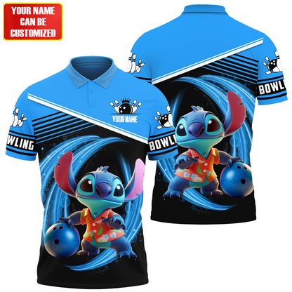 Personalized Name St Bowling S4 All Over Printed Unisex Shirt S040702