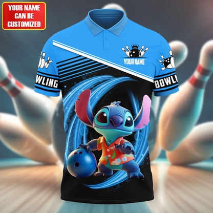 Personalized Name St Bowling S4 All Over Printed Unisex Shirt S040702