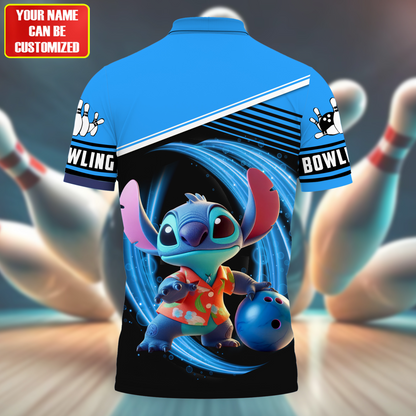 Personalized Name St Bowling S4 All Over Printed Unisex Shirt S040702