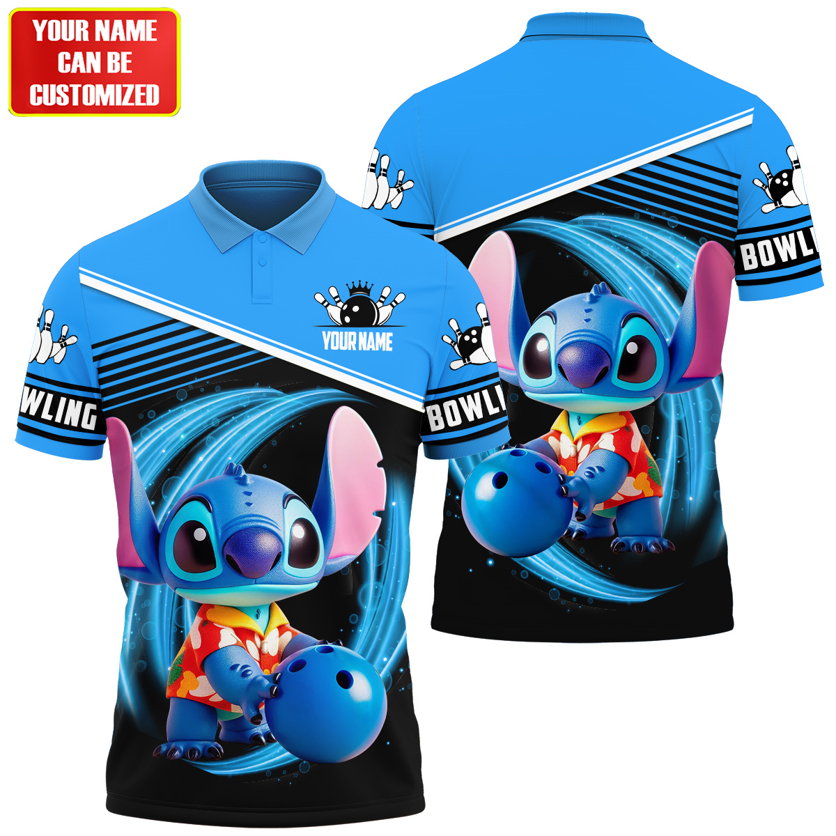 Personalized Name St Bowling S5 All Over Printed Unisex Shirt S040703