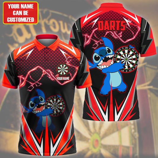 Personalized Name St Darts S10 Red Version All Over Printed Unisex Shirt S050701