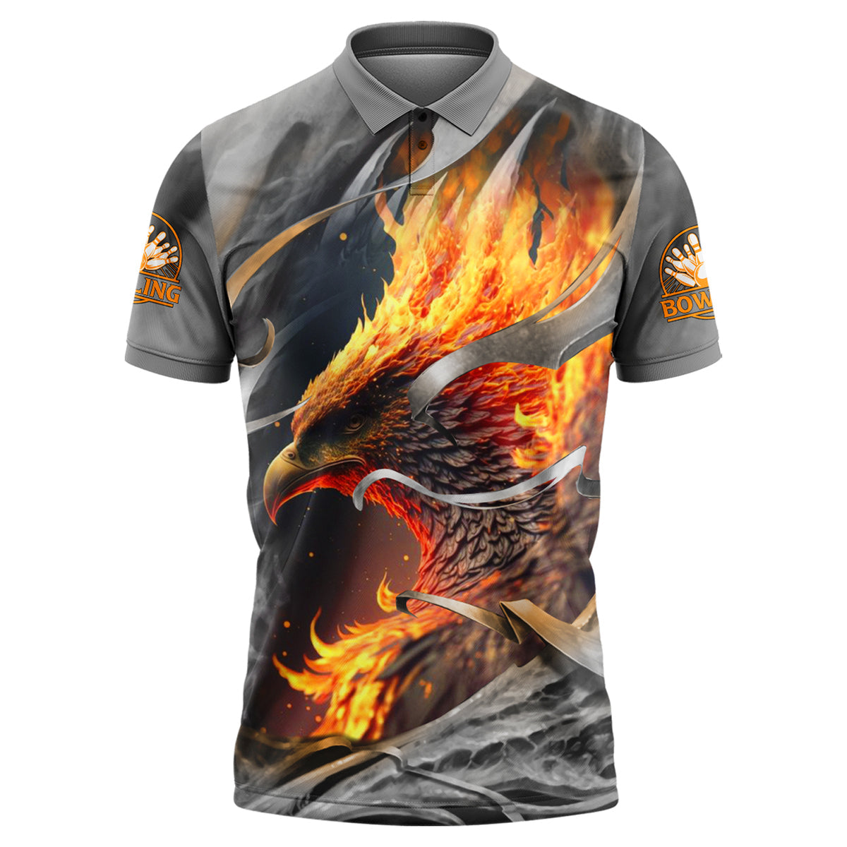Personalized Name Phoenix Bowling All Over Printed Unisex Shirt S060603