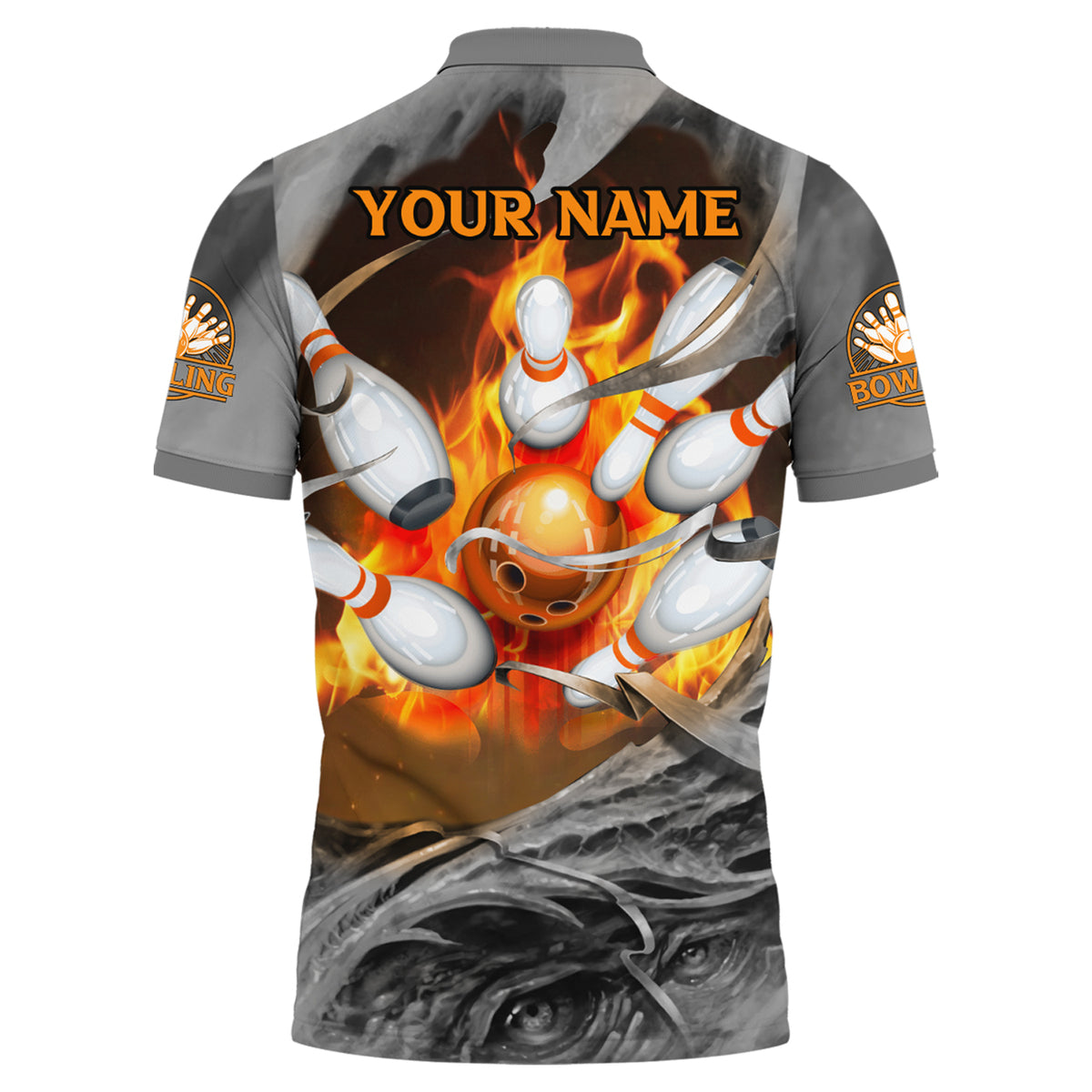 Personalized Name Phoenix Bowling All Over Printed Unisex Shirt S060603