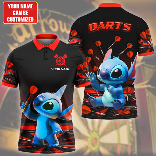 Personalized Name St Darts S15 Red Version All Over Printed Unisex Shirt S080201