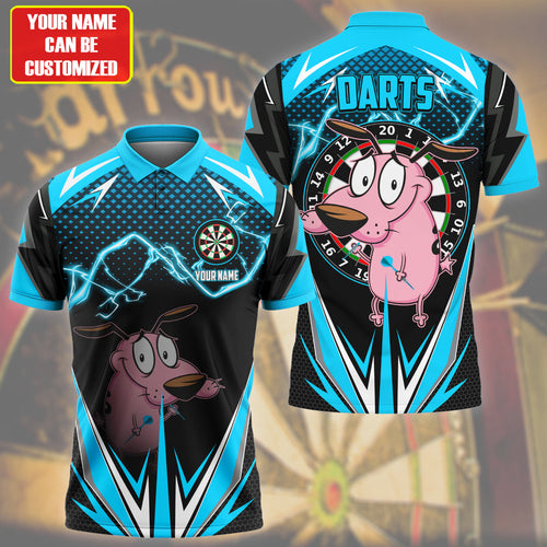 Personalized Name CTCD Darts Teal Version All Over Printed Unisex Shirt S080706