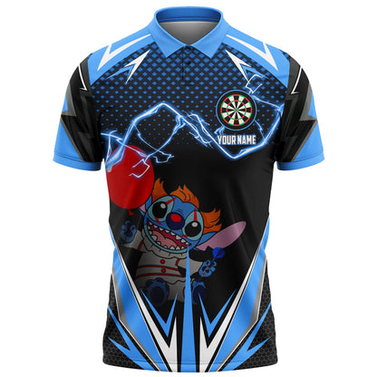 Personalized Name St Darts Halloween S14 Blue Version All Over Printed Unisex Shirt S080803