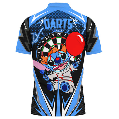Personalized Name St Darts Halloween S14 Blue Version All Over Printed Unisex Shirt S080803