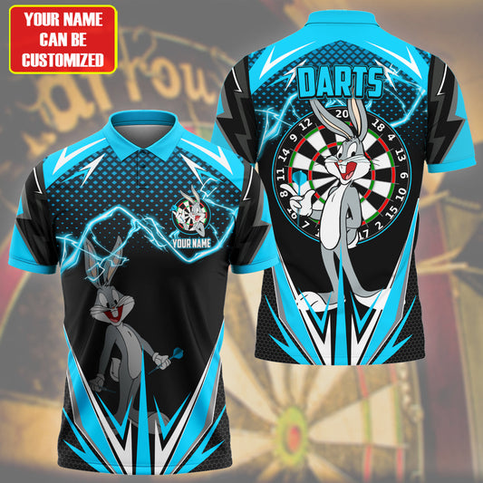 Personalized Name BB Darts Teal Version All Over Printed Unisex Shirt S090404