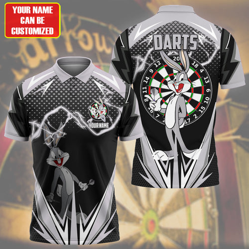 Personalized Name BB Darts Black Version All Over Printed Unisex Shirt S090404